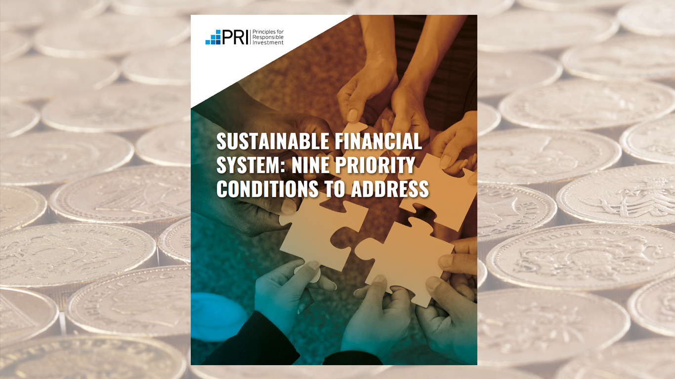 UN PRI's Sustainable Financial System: Nine Priority Conditions To ...